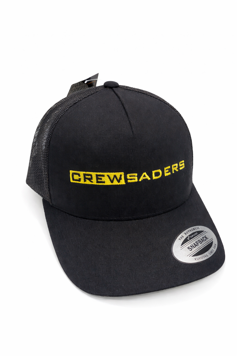 Crewsaders Trucker Cap (Yellow CREWSADERS)