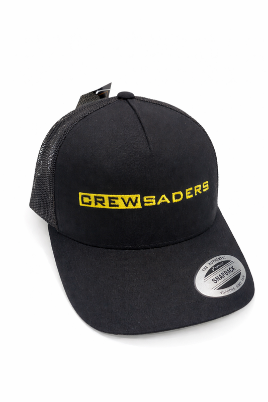 Crewsaders Trucker Cap (Yellow CREWSADERS)
