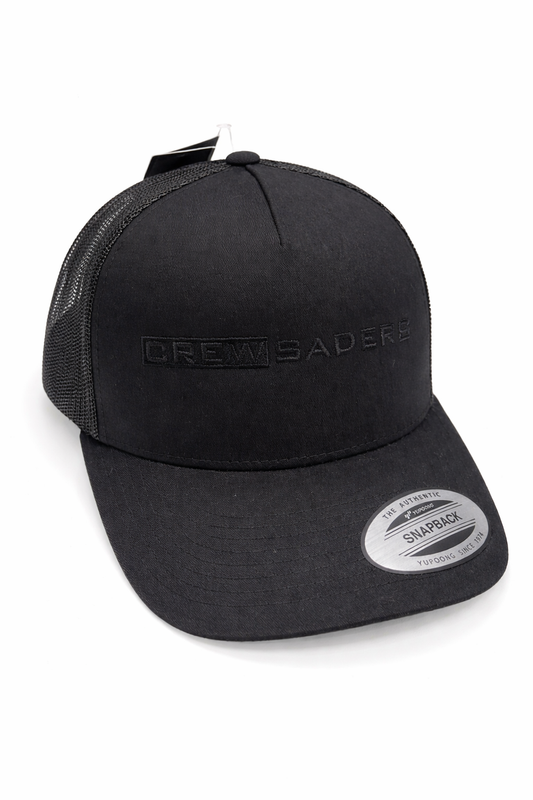 Crewsaders Trucker Cap (Black CREWSADERS)